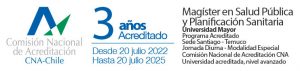 acreditación Magíster Salud Pública y Planificación Sanitaria